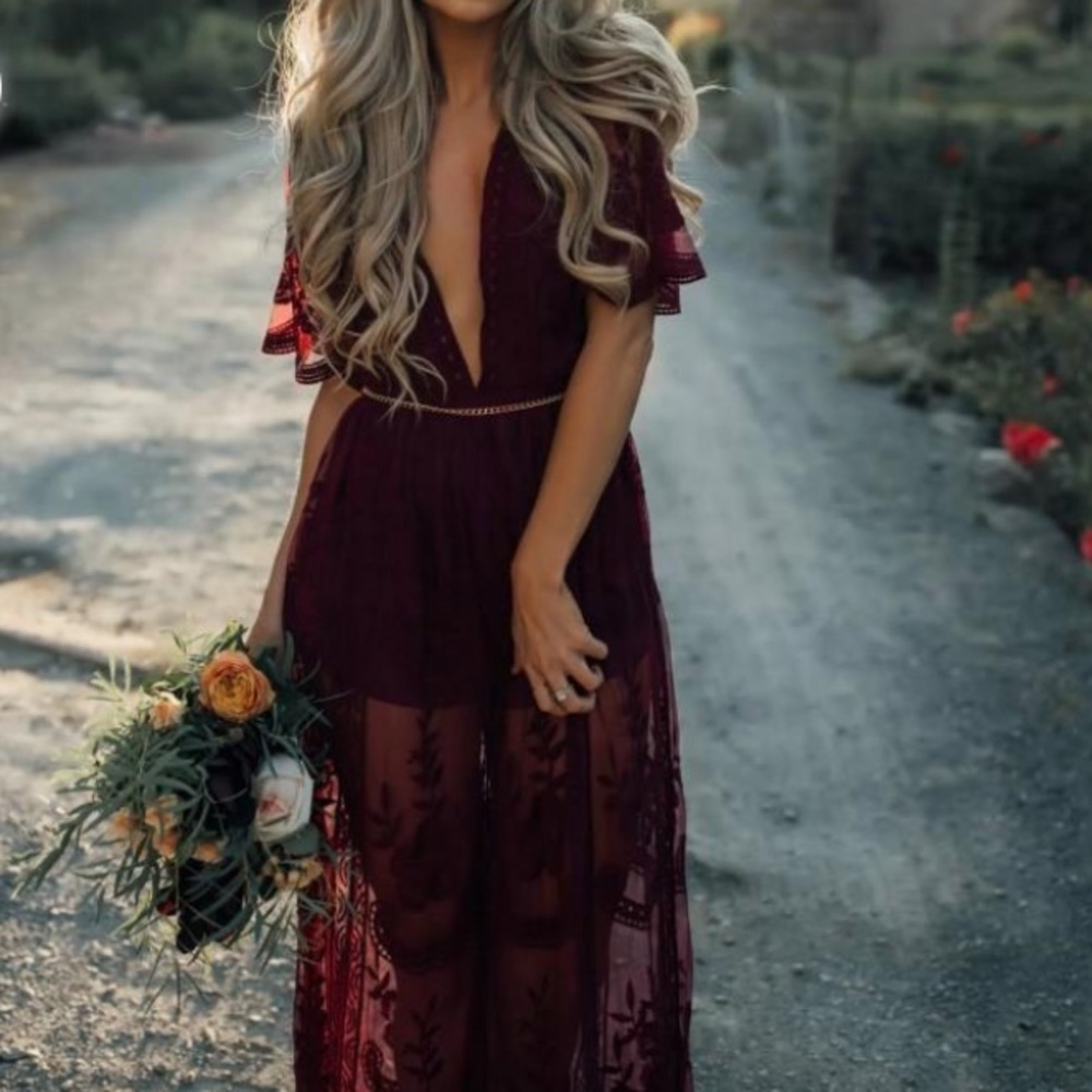 Honey Punch Black Lace Dress